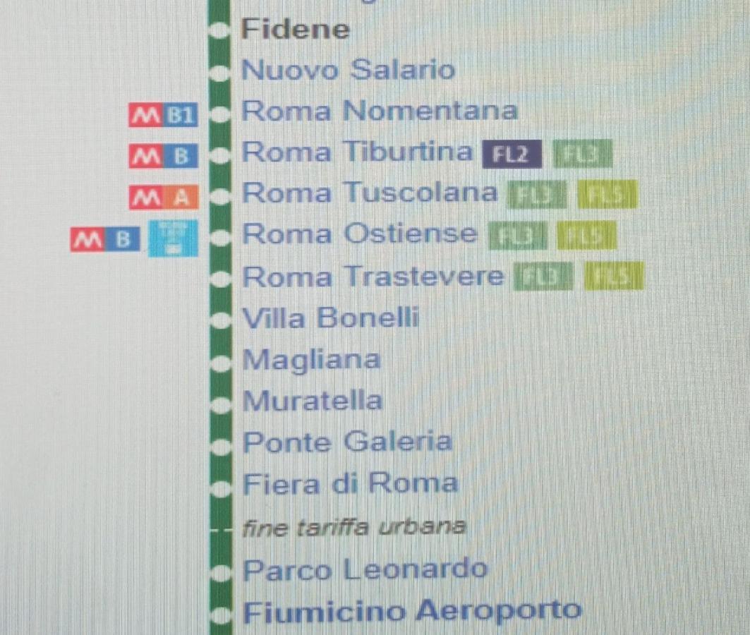 A Casa Di Delia - Stazione Fidene Apartment Rome Bagian luar foto